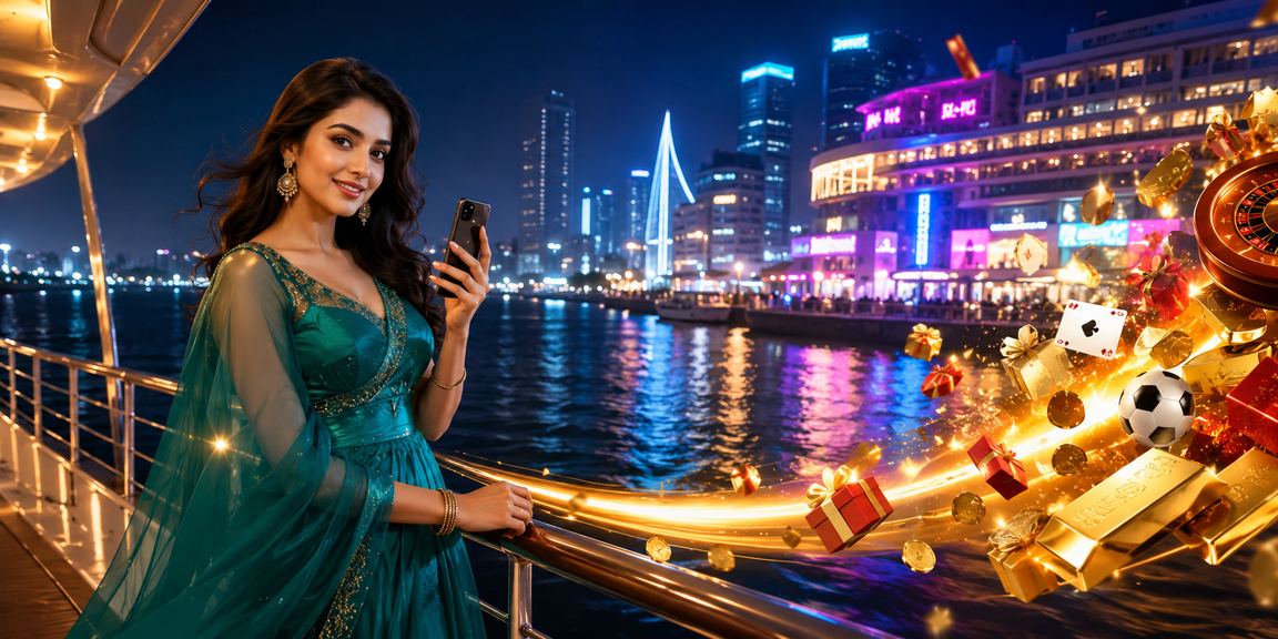 চট্টগ্রামে নিয়ন আলোয় মোবাইলে পেমেন্ট করে গেম উপভোগ